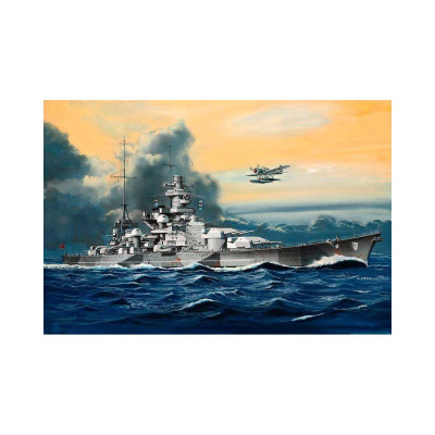 Plastic ModelKit loď 05136 - Battleship Scharnhorst (1:1200)