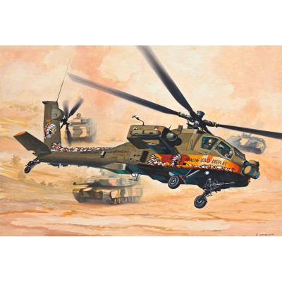 EasyKit vrtulník 06646 - AH-64 Apache (1:100)