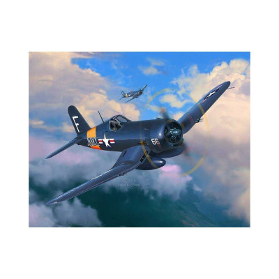 Plastic ModelKit letadlo 03955 - F4U-4 Corsair (1:72)