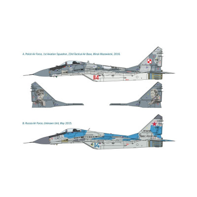 Model Kit letadlo 1377 - MIG29 "FULCRUM" (1:72)