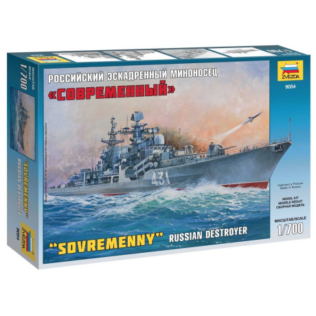 Model Kit loď 9054 - Russian Destroyer Sovremenny (1:700)