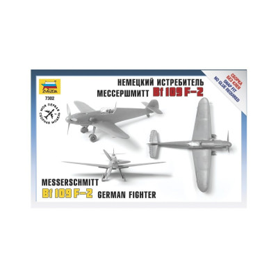 Snap Kit letadlo 7302 - Messerschmitt B-109 F2 (1:72)