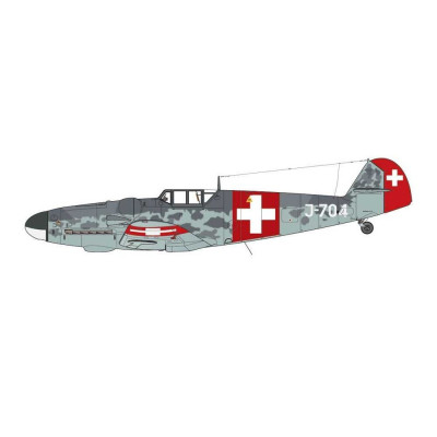 Classic Kit letadlo A02029A - Messerschmitt Bf109G-6 (1:72)