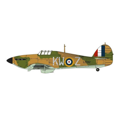 Starter Set letadlo A55111 - Hawker Hurricane Mk1 (1:72)