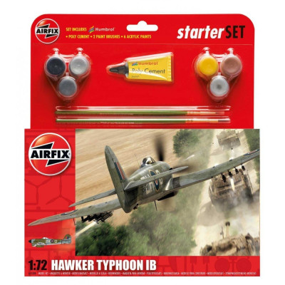 Starter Set letadlo A55208 - Hawker Typhoon Ib (1:72)
