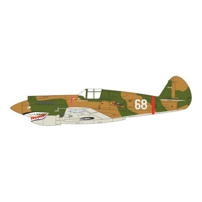 Classic Kit letadlo A01003 - Curtis P-40B Tomahawk (1:72)