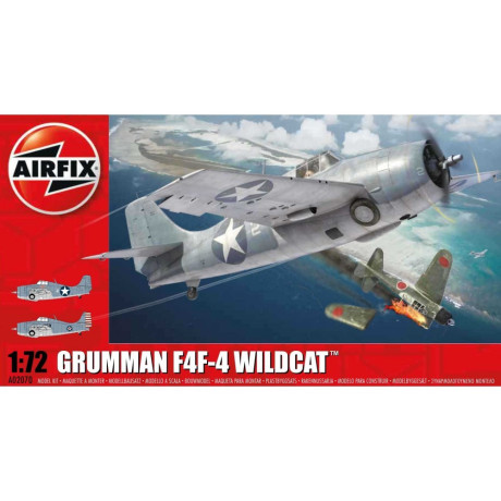 Classic Kit letadlo A02070 - Grumman Wildcat F4F-4 (1:72) - nová forma