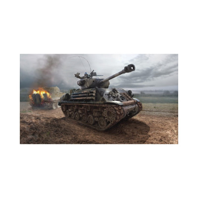 Model Kit tank 6529 - M4A3E8 SHERMAN (1:35)