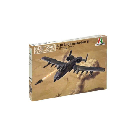 Model Kit letadlo 1376 - A-10 A/C THUNDERBOLT ll - GULF WAR(1:72)