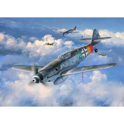 Plastic ModelKit letadlo 03958 - Messerschmitt Bf 109 G-10 (1:48)