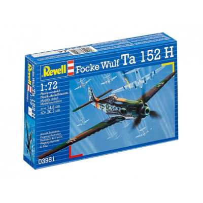 Plastic ModelKit letadlo 03981 - Focke Wulf Ta 152 H (1:72)