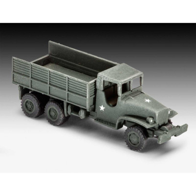 Plastic ModelKit military 03350 - US Army vehicles WWII M4 Sherman & M8 Greyhound & CCKW Truck (1:144)