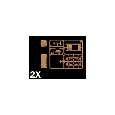 Fast Assembly military 7519 - SEMOVENTE M40 da 75/18 (1:72)