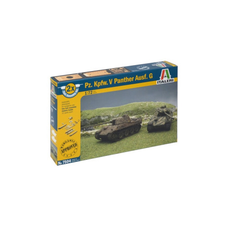 Fast Assembly tanky 7504 - Pz.Kpfw.V PANTHER Ausf.G (1:72)