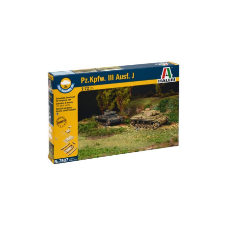 Fast Assembly tanky 7507 - Pz.Kpfw.III Ausf.J (1:72)