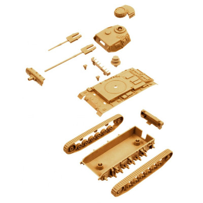 Fast Assembly tanky 7507 - Pz.Kpfw.III Ausf.J (1:72)