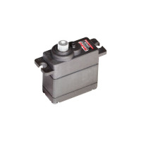 A traxxas 2080X MG mikro szervó elsősorban az 1:16-os Traxxas autómodellekhez készült, mint pld. E-Revo, Summit, Slash stb. Méretek 14 x 30 x 33 mm. Fémfogaskerekek. Nyomaték 3 kg.cm @ 6.0 V, sebesség 0.11 s/60°. Megnövel víz behatolásának ellenállása.
