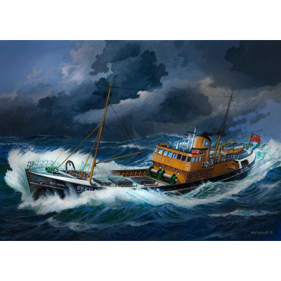 Plastic ModelKit loď 05204 - Northsea Fishing Trawler (1:142)