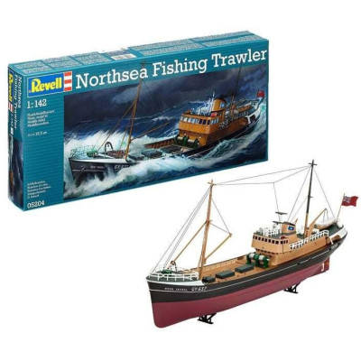Plastic ModelKit loď 05204 - Northsea Fishing Trawler (1:142)