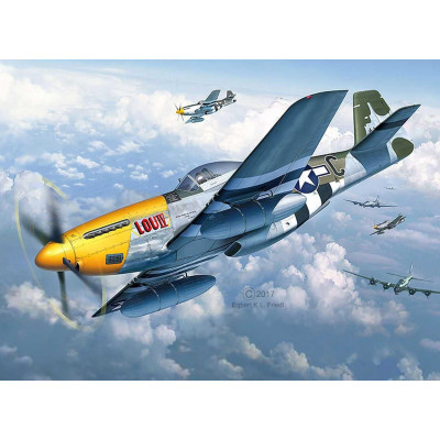 Plastic ModelKit letadlo 03944 - P-51D-5NA Mustang (1:32)