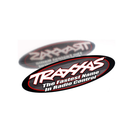 Traxxas oboustranná oválná samolepka 23x8cm