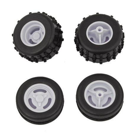 RC28 Buggy kompletní kola (4ks.)
