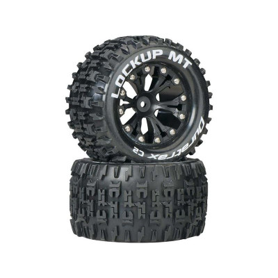 Duratrax kolo 2.8" Lockup MT 2WD zadní C2 černá (2)