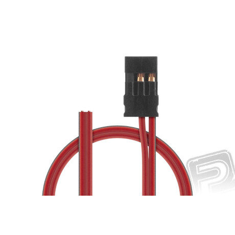 Napájecí Rx kabel 200mm, JR 0,25qmm PVC, 1 ks.
