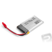 LiPo szett 3,7V, 450mAh,Méret: 44x6x24mm,Súly: 13g.