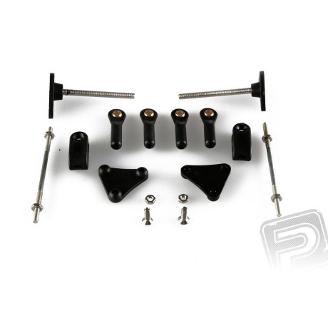 Stavitelná páka trojúhelníková s kulovým čepem (2ks)