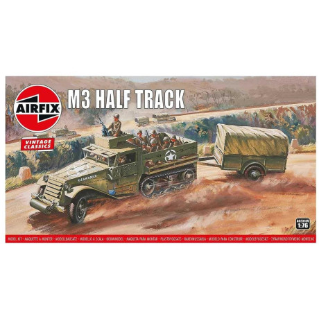 Classic Kit VINTAGE military A02318V - M3 Half Track & 1 Ton Trailer (1:76)
