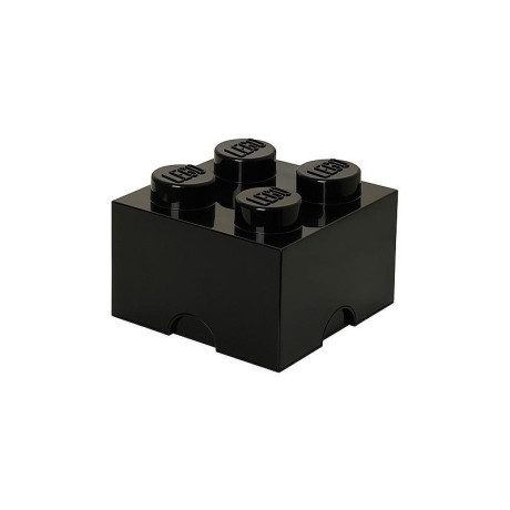 LEGO úložný box 250x250x180mm - černý