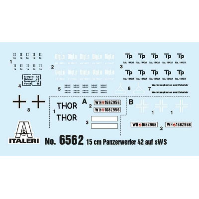 Model Kit military 6562 - 15 cm Panzerwerfer 42 auf sWS (1:35)