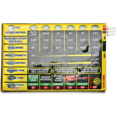 Castle programovací karta Quick Field Car USB