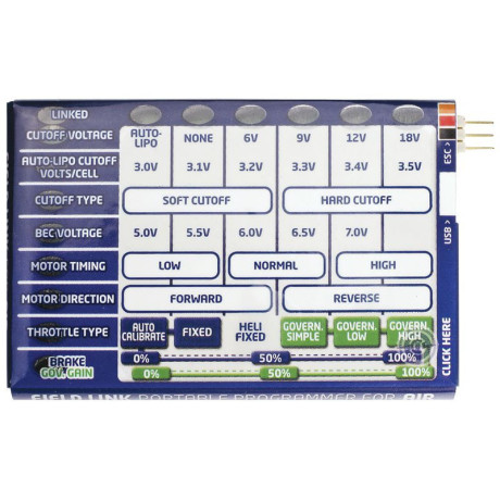 Castle programovací karta Quick Field Air USB