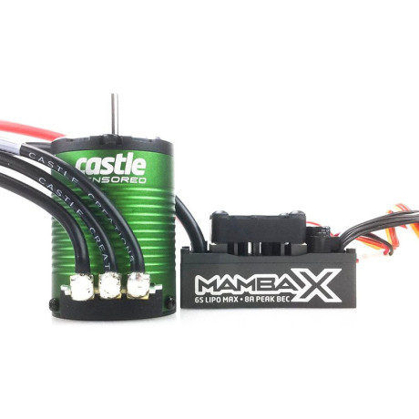 Castle motor 1406 4600ot/V senzored s reg. Mamba X