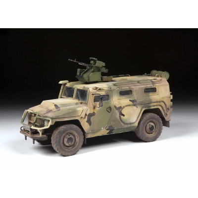 Model Kit military 3683 - GAZ Tiger w/Arbalet (1:35)