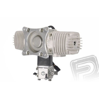 Motor GP 76 ccm V2 včetně tlumiče a příslušenství