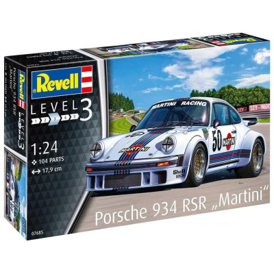 Plastic ModelKit auto 07685 - Porsche 934 RSR "Martini" (1:24)