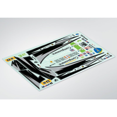 Killerbody Corvette GT2 1:10 - samolepky