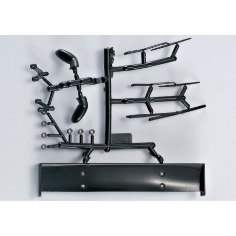 Killerbody Corvette GT2 1:10 - plastové díly