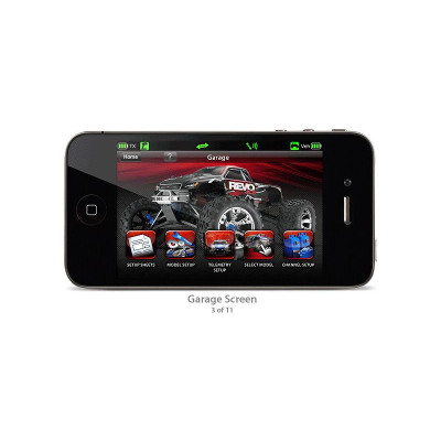 Traxxas Nitro Revo 1:8 TQi s BlueTooth RTR zelené