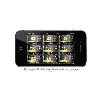 Traxxas Nitro Revo 1:8 TQi s BlueTooth RTR zelené