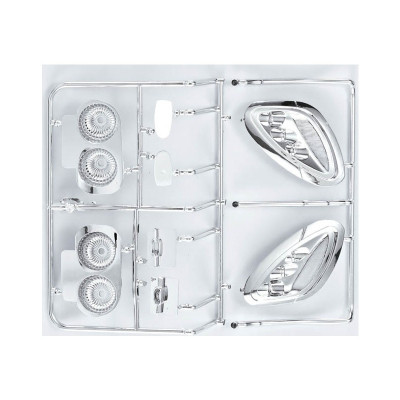 Killerbody Corvette GT2 1:7 - chromované díly