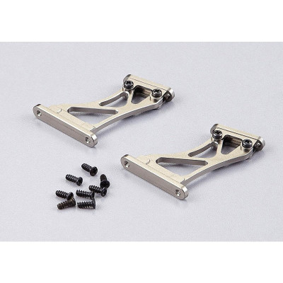 Killerbody karosérie 1:7 - hliníkové vzpěry křídla vysoké šedé