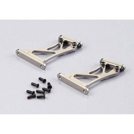 Killerbody karosérie 1:7 - hliníkové vzpěry křídla vysoké šedé