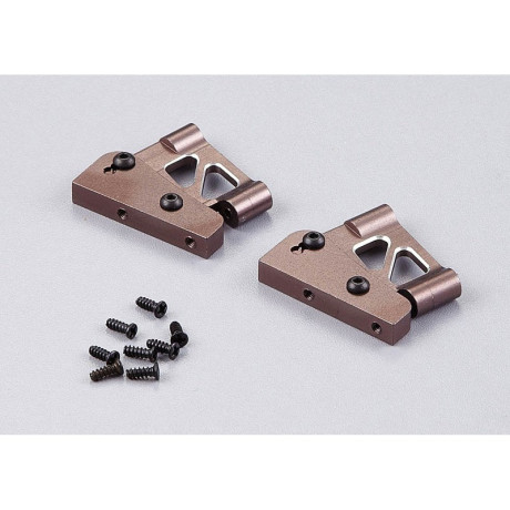 Killerbody karosérie 1:7 - hliníkové vzpěry křídla nízké šedé