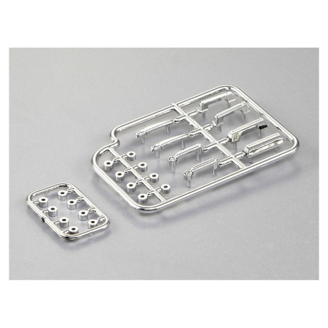 Killerbody karosérie 1:10 - chromované kliky dveří