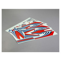 Tegye RC modelljét versenyautóvá. A Killerbody matrica íveket kínál Lancia Delta HF Integrale 1:10 RC modellekhez. A matricák tartalmaznak versenyszámokat, szponzor logókat,...