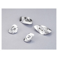 Killerbody által készített fényszóró parabolák az Alfa Romeo TZ3 Corsa 1:10 RC modellekhez. A csomag krómozott műanyag betéteket tartalmaz az első és hátsó lámpákhoz, rögzítőkészlet nélkül.